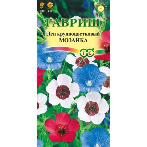 Цветы Лен Мозаика (Гавриш)