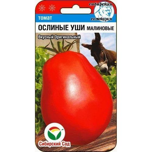 Томат Ослиные Уши малиновые (СС)