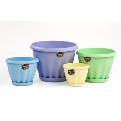 Горшок Знатный цветной с под.2л  d 180 М302Ц