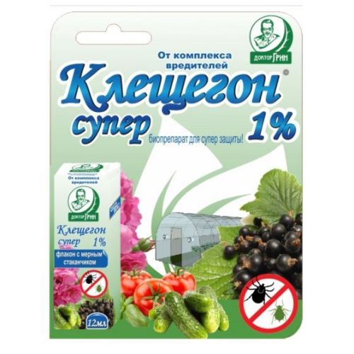 Клещегон супер (от клещей) 12мл ЕСМ