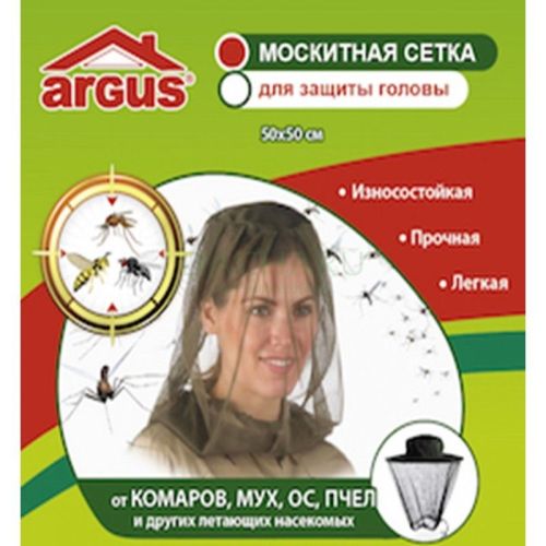 Накомарник для головного убора 50*50