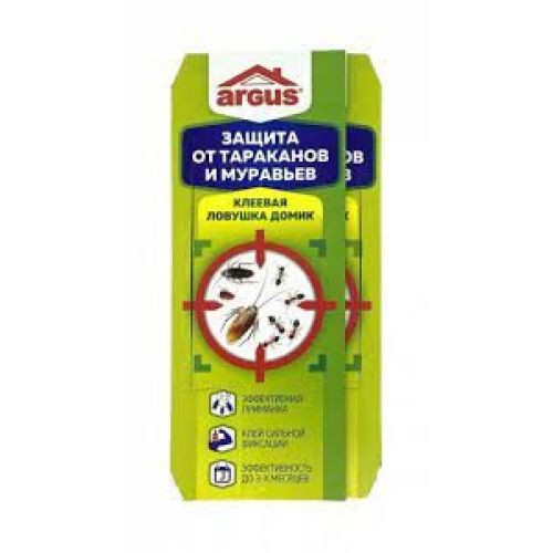 Ловушка клеевая АРГУС Профи от тараканов и муравьев 1шт