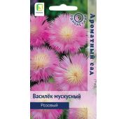 Цветы Василек Мускусный Розовый (Поиск)