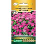 Цветы Астра Китайская Трубадур Осенняя Рапсодия (ЕСМ)