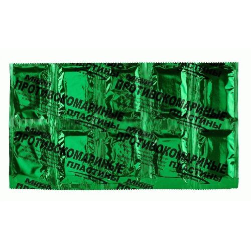 Пластины от комаров Migan Green