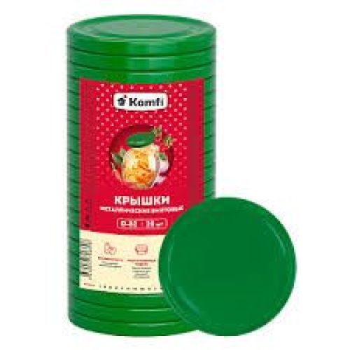 Крышка винт.Твист-Офф Komfi.Зеленые d=82мм